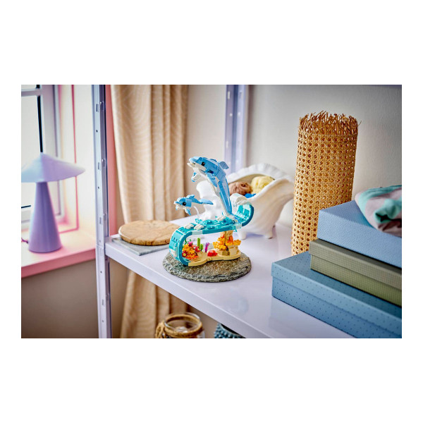 LEGO коцки, Creator 3-in-1, Sea Animals: Beautiful Dolphins 