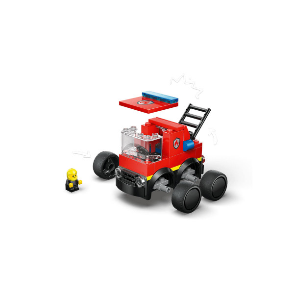 LEGO коцки, City, Rides – Fire Truck 