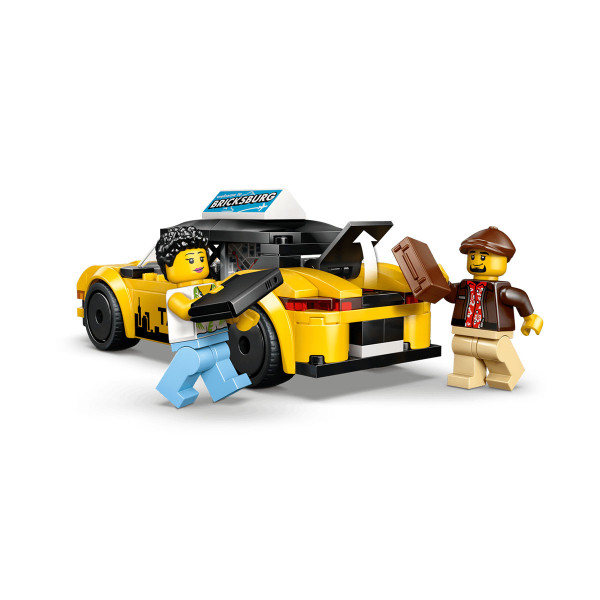 LEGO коцки, City, Yellow Taxi 