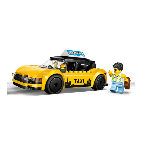LEGO коцки, City, Yellow Taxi 