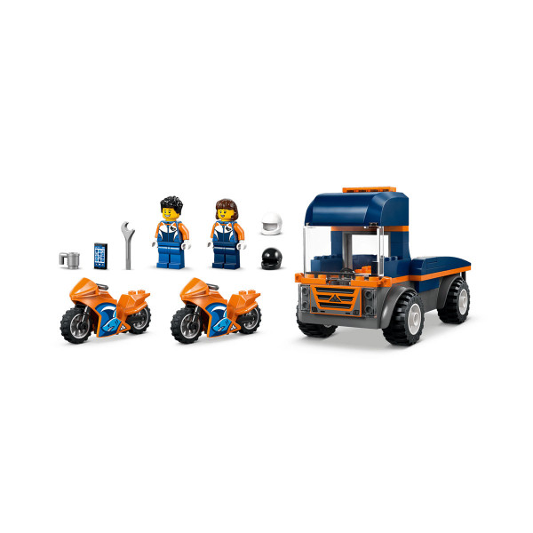 LEGO коцки, City, Motorcycle Transporter 