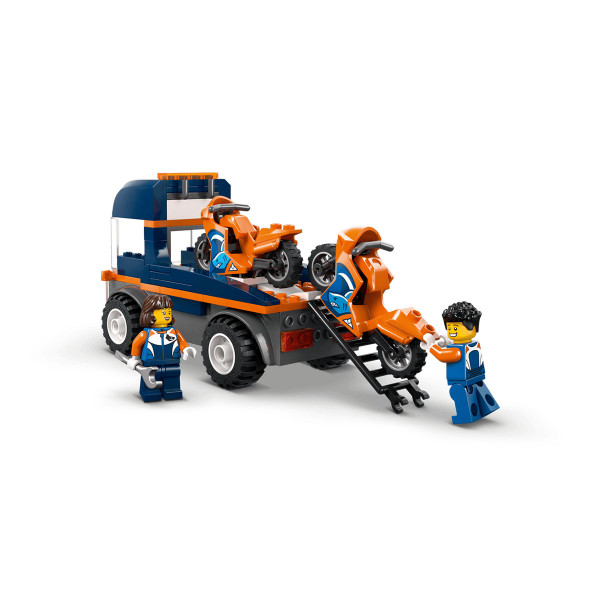 LEGO коцки, City, Motorcycle Transporter 