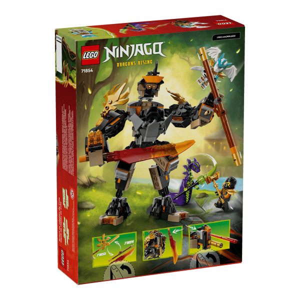 LEGO коцки, Ninjago, Coles Mission Mech & Dragon Zane 