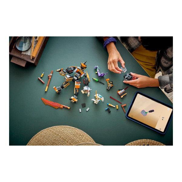 LEGO коцки, Ninjago, Coles Mission Mech & Dragon Zane 