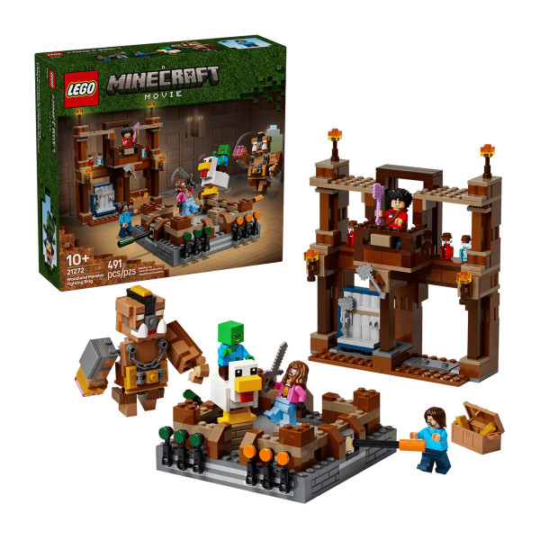 LEGO коцки, Minecraft, Woodland Mansion Fighting Ring 