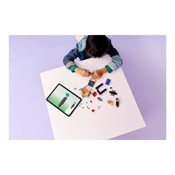 LEGO коцки, Minecraft, Nether & End Portal Journey 