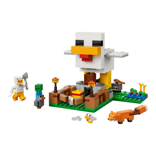 LEGO коцки, Minecraft, Chicken Farm 