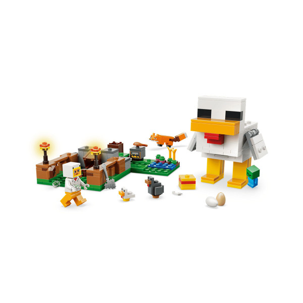 LEGO коцки, Minecraft, Chicken Farm 