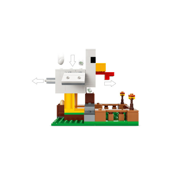 LEGO коцки, Minecraft, Chicken Farm 