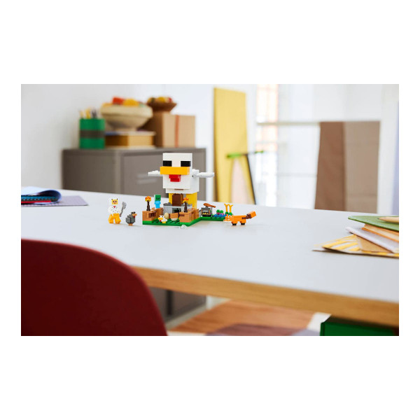 LEGO коцки, Minecraft, Chicken Farm 