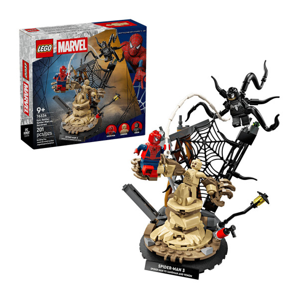 LEGO коцки, Marvel, Epic Battle: Spider-Man vs. Sandman 