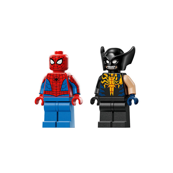 LEGO коцки, Marvel, Spider-Man Car vs. Venomized Wolverine 