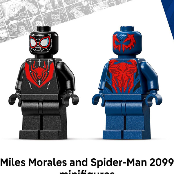 LEGO коцки, Marvel, Miles Morales Mech vs. Spider-Man 2099 