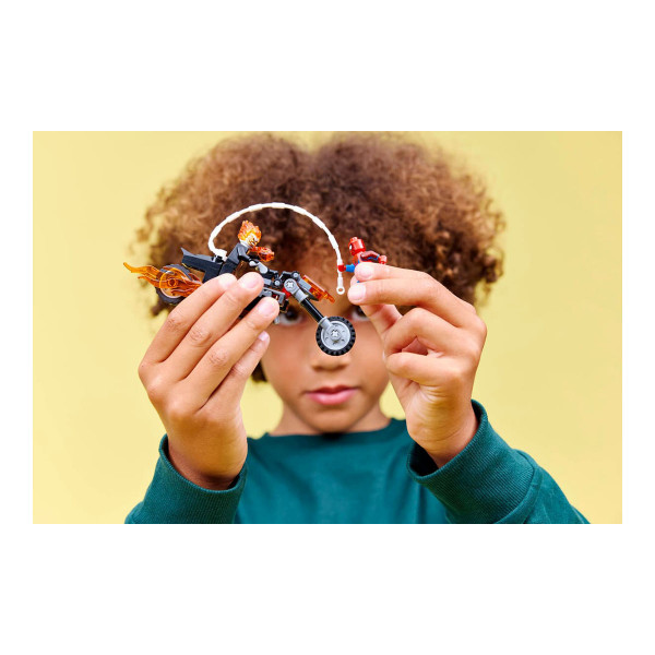 LEGO коцки, Marvel, Spider-Man vs. Ghost Rider Motorcycle 