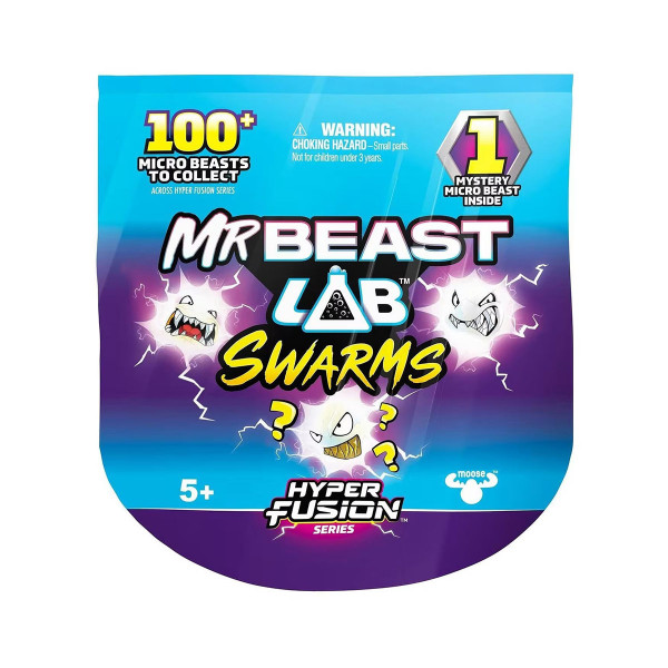 Мини фигура, Mr. Beast Lab Swarms (Mystery Figure) (Hyper Fusion Series) 