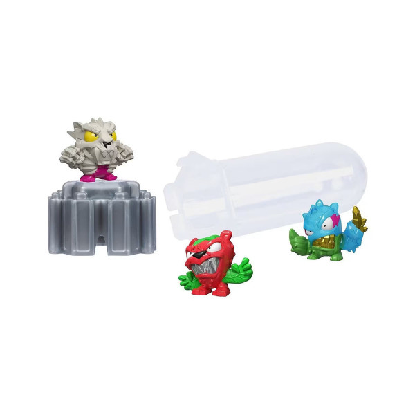 Сет од 3 мини фигури, Mr. Beast Lab Swarms (Mystery Figure), 2.5 cm 