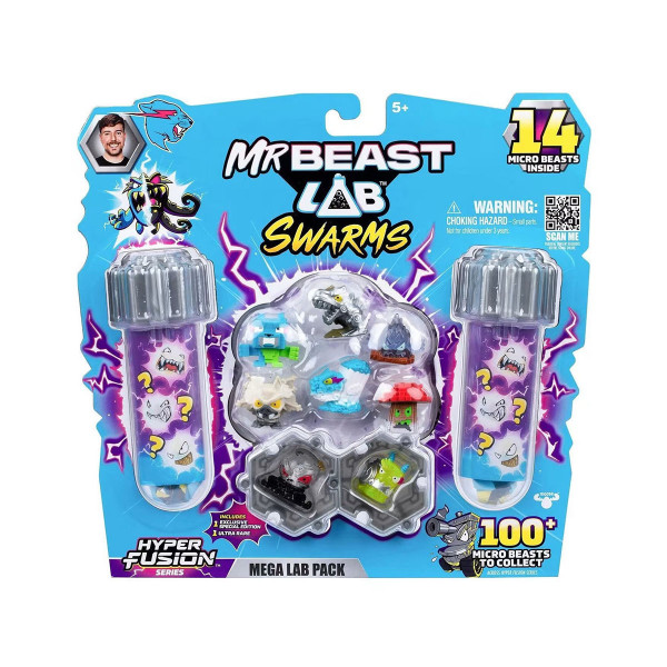 Сет фигури, Mr. Beast Lab Swarms - Mega Lab Pack, 2 варијанти 
