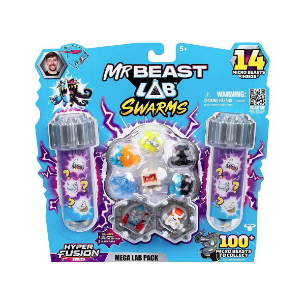 Сет фигури, Mr. Beast Lab Swarms - Mega Lab Pack, 2 варијанти 