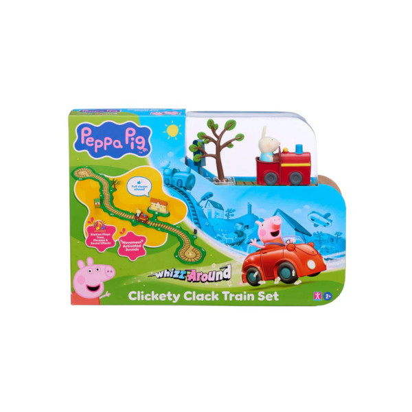 Сет за игра, Peppa Pig: Whizz Around - Clickety Clack Train Set 