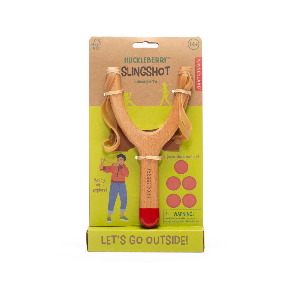Чатал со меки топчиња Huckleberry Slingshot 