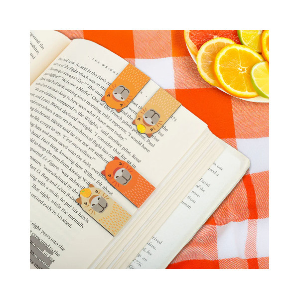 Сет од 4 магнетни обележувачи за книги Capybara 