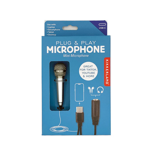 Мини микрофон Plug & Play 