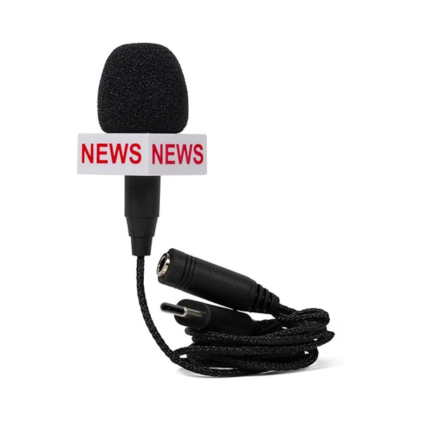Мини микрофон Breaking News 