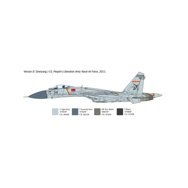 Макета, SU - 33D Flanker-D, 1:72 