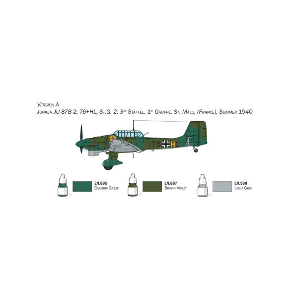 Макета, Junker Ju-87B Stuka, 1:72 