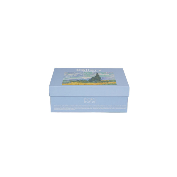 Сет од 2 шолји со тацни Van Gogh - Wheat Field, 110 ml 