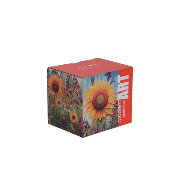 Шолја Modern Art Collection: Sunflower, 450 ml 