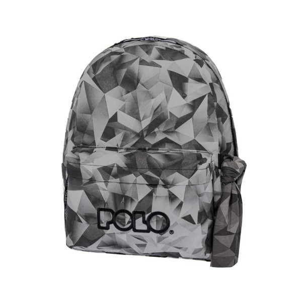 Ранец, Polo Original Scarf - Shapes Black & Grey 