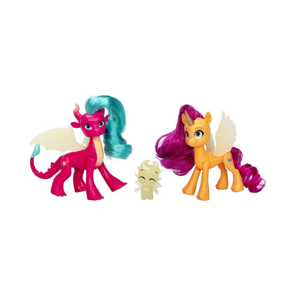 Сет фигури, My Little Pony - Dragon Light Reveal 