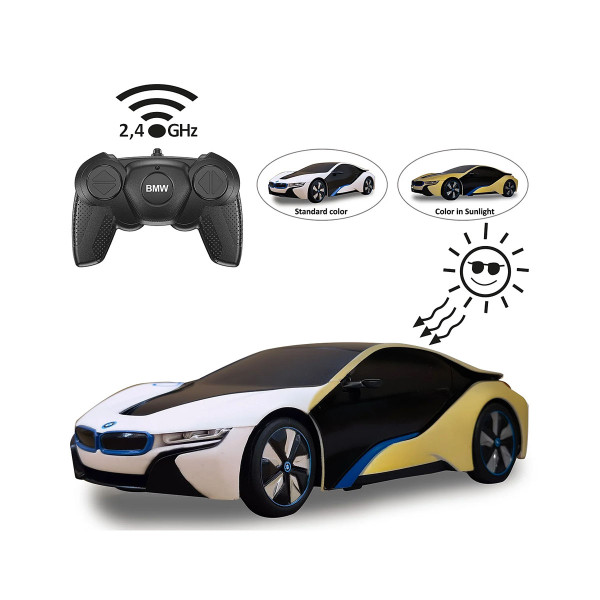 Автомобил на далечинско управување, BMW I8 1:24 2,4GHz UV Photochromic Series 