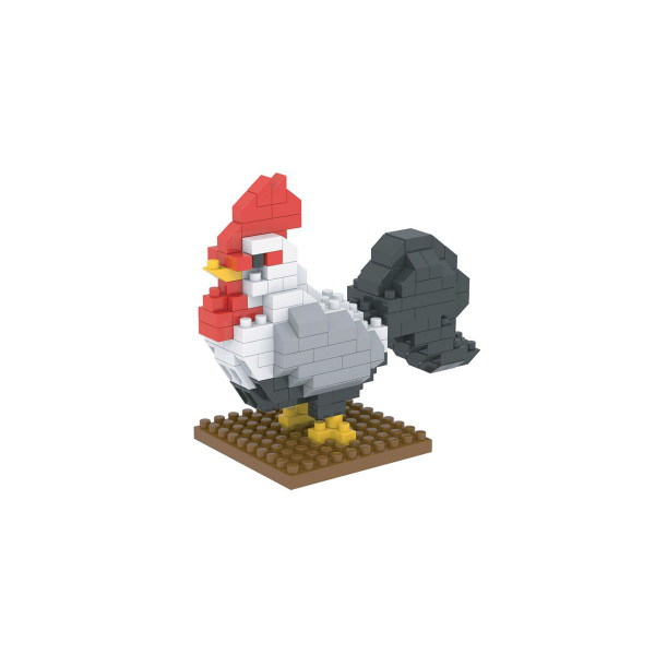 Мини сет коцки за градба, Farmyard Mini Blocks, 4 модели 