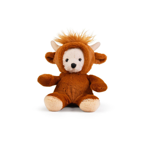 Плишана фигура, Little Dress Up Bear - Highland Cow 