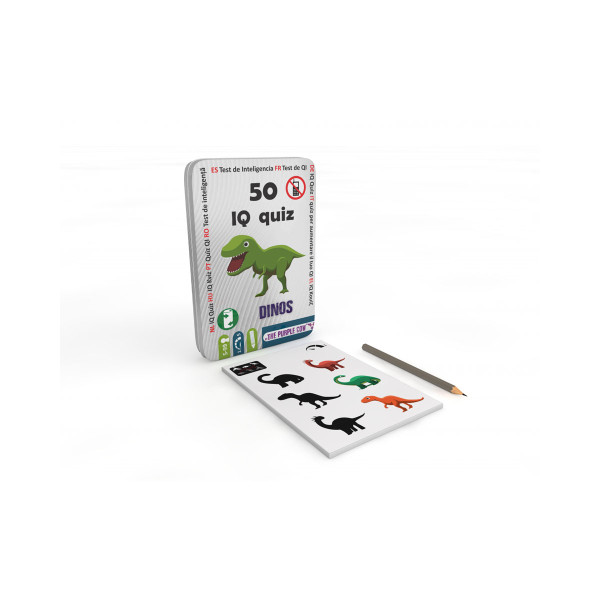 Друштвена игра - квиз, 50 IQ Quiz - Dinos 