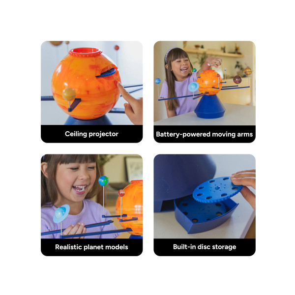 Ротирачки Сончев систем + проектор, GeoSafari Orbiting Solar System & Projector 
