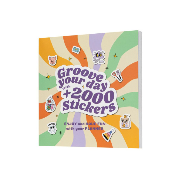 Книга со стикери 'Groove Your Day' 