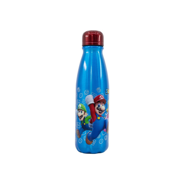 Алуминиумско шише за вода, Super Mario, 600ml 