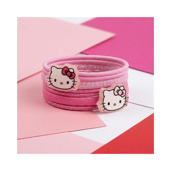 Сет од 8 ластичиња за коса, Hello Kitty 