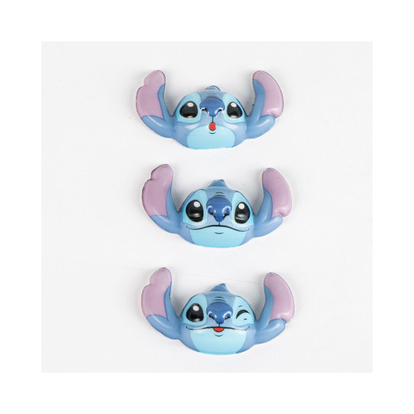 Сет од 3 меки стикери, Disney: Stitch Squishy 