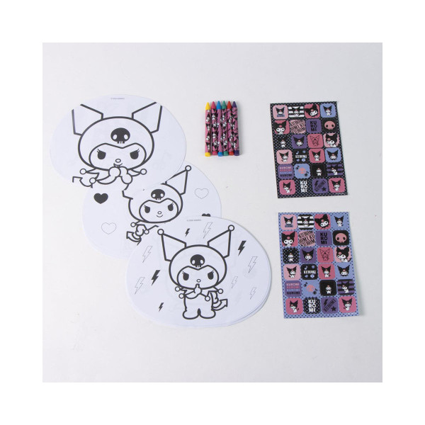 Сет за боење со стикери, Hello Kitty: Kuromi 
