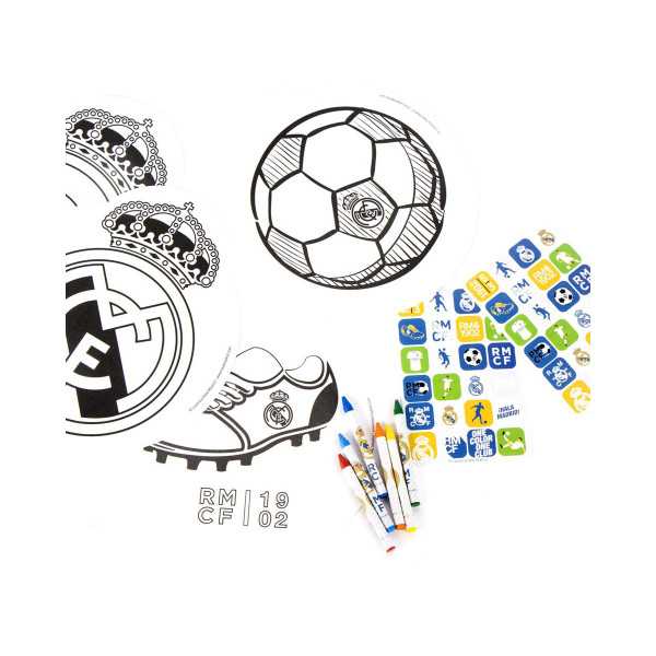 Сет за боење со стикери, FC Real Madrid 