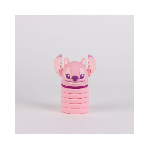 Силиконски несесер за моливи, Disney: Stitch - Angel 