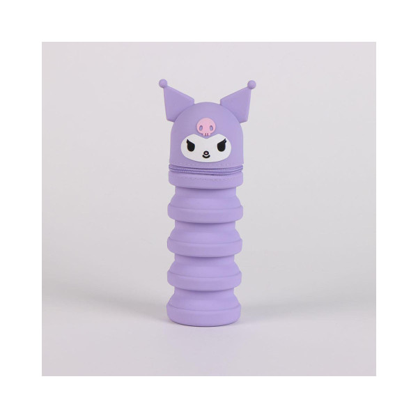 Силиконски несесер за моливи, Hello Kitty & Friends - Kuromi 