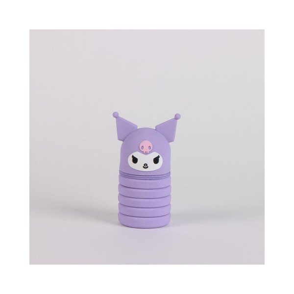 Силиконски несесер за моливи, Hello Kitty & Friends - Kuromi 