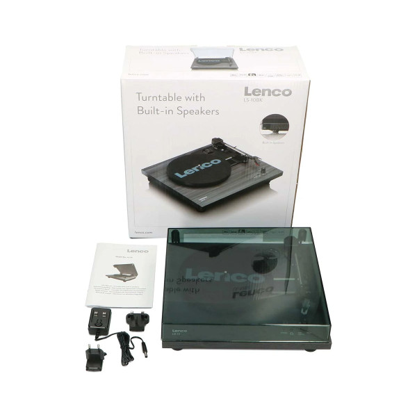 Грамофон, LENCO LS-10 - Black 