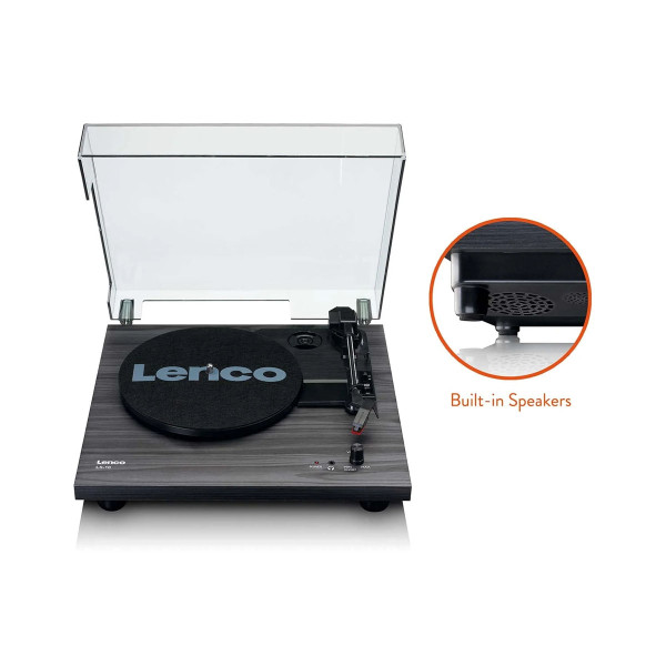 Грамофон, LENCO LS-10 - Black 