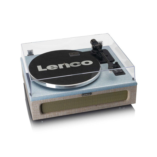 Грамофон, LENCO LS-440 - Blue/Taupe 